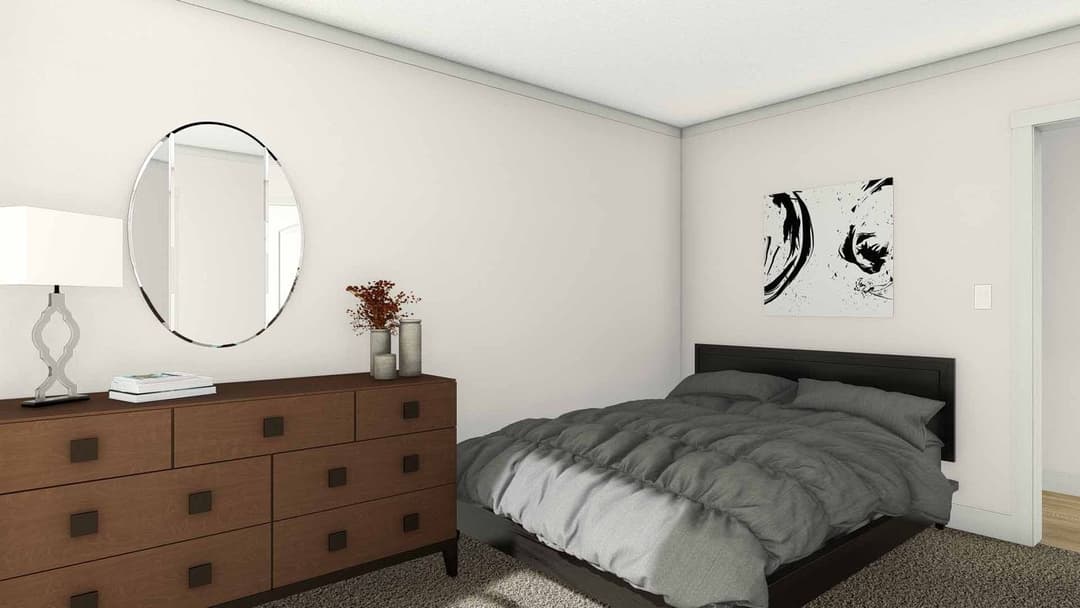 Free bird bedroom home features